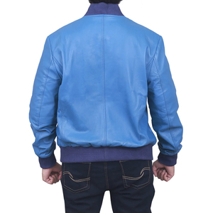 Veste en cuir élégante et tendance pour hommes, vente en gros, coupe confortable de haute qualité, vêtements d'hiver de rue - Product Image 2