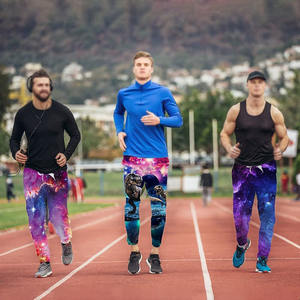 กางเกงขายาวลำลองผ้าแคนวาสน้ำหนักเบาทรงปกติสำหรับผู้ชาย กำลังเป็นที่นิยม  รับสกรีนโลโก้  ลายพิมพ์แบบ Sublimation  ด้านหน้าเรียบ - Product Image 6