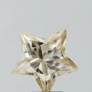 3.45 กะรัตสีเหลืองรูปดาว Moissanite เพชร VVS ความชัดเจนที่ดีเยี่ยมตัดหลวม Moissanite แฟนซีรูปร่างทําสําหรับเครื่องประดับงานแต่งงาน - Product Image 1