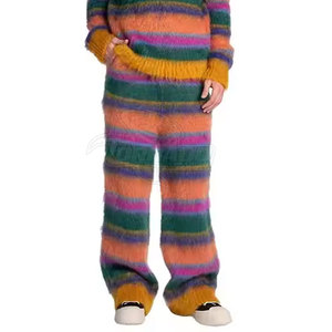 Pantalon en mohair de qualité supérieure confortable pour hommes, dernier modèle avec taille moyenne décontractée, service OEM disponible - Product Image 6