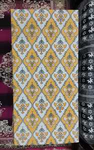 Nappe en coton imprimé bloc indien élégant nappe florale pour Table à manger belle décoration de Table à dîner imprimée - Product Image 2