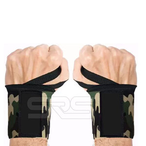 Enveloppes de poignet de gymnastique d'haltérophilie sportive 2025 chaînes de force enveloppement de mains personnalisé de haute qualité - Product Image 3