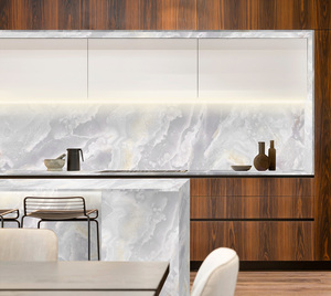 Prime Core Custom Kitchen Bathroom Vanity <b>Tops</b> Calacatta Carrara Hotel Project Artificial Quartz Countertops 1 Year Warranty - Product Image 1