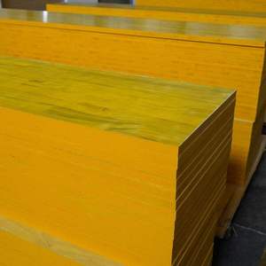 Encofrado de Construcción de Concreto Amarillo de Tres Capas de Abeto y Pino de 27 mm para la Venta - Product Image 4