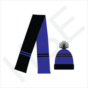 Conjunto Clásico de Gorro de Punto Multicolor con Bufanda Cálida - Product Image 5