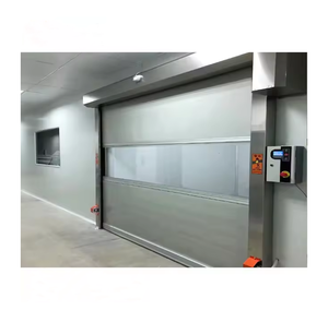 Venta al por mayor de China, tela de PVC, lavado de coches, plástico, acción rápida, sistema de servo automático, Rollo rápido, puerta de persiana enrollable de alta velocidad - Product Image 6