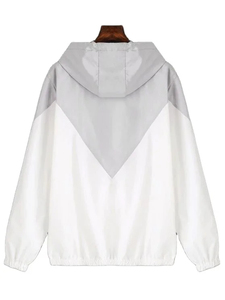 แจ็คเก็ตฮู้ดดี้กันลมคุณภาพสูงสำหรับผู้ชาย สไตล์ลำลอง คอตั้ง เหมาะสำหรับฤดูหนาว รับผลิตตามสั่งขายส่ง - Product Image 2