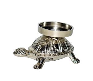 Ornement de Noël en aluminium fait à la main avec support de lumière en T Décoration de mariage économique de l'Inde Produit d'artisanat en métal - Product Image 3