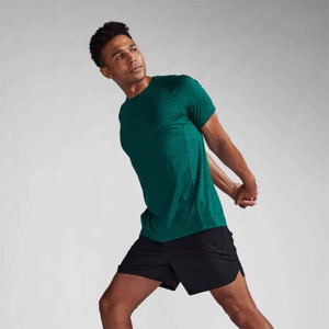 Camisetas de Algodón Pesado Elástico 50/50 con Logotipo Personalizado, Camisetas Lisas de Cuello Redondo para Hombre - Product Image 5