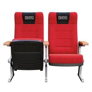 Silla de auditorio de tela de precio al por mayor para sala de conciertos de Iglesia Oficina de reuniones para hospital escolar para uso en cine y teatro - Product Image 1