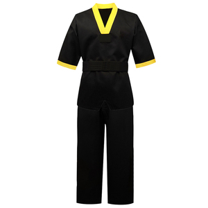 Uniforme de karaté judo grande taille uniforme de karaté professionnel en coton mélangé uniforme léger de karaté d'arts martiaux respirant - Product Image 1