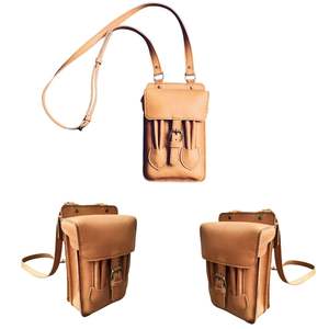 Stylish Handmade Genuine <b>Leather</b> <b>Crossbody</b> <b>Bag</b> <b>Small</b> Messenger Pouch with Buckle Strap Outdoor Travel Classic <b>Bag</b> from Indonesia - Product Image 5