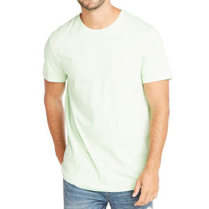 Camiseta lisa al por mayor, camiseta de diseñador de algodón personalizada, fabricante de camisetas, camisetas cómodas y transpirables en blanco para hombre - Product Image 2