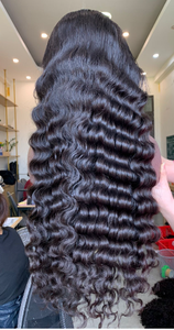 Pelucas de Cabello Humano Vietnamita de Múltiples Donantes, Color Único, Ondulado Oceánico - Product Image 2