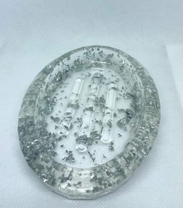 Porte-savon en résine époxy, forme personnalisée, couleur personnalisée, vente chaude, porte-savon en résine de haute qualité - Product Image 3