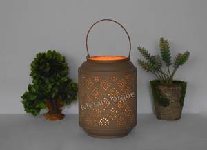 โคมไฟสไตล์ยุโรป LG โคมไฟโลหะแนววินเทจทำด้วยมือจาก2023ดีไซน์นูนโคมไฟตกแต่งบ้าน - Product Image 6