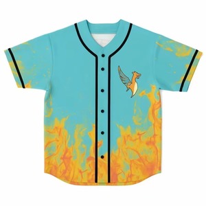 Offre Spéciale chemise de baseball raglan en polyester 100% vierge personnalisée/maillot de baseball personnalisé boutonné - Product Image 4