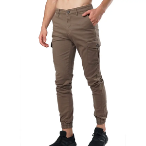 Precio barato de alta calidad ligero en blanco hombres Cargo Joggers Slim Fit Multi bolsillo al aire libre pantalones hombres táctico senderismo Pantalones - Product Image 1
