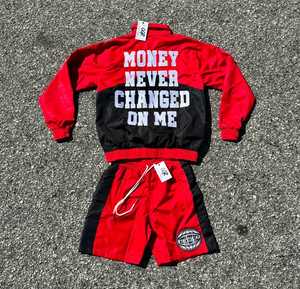 Custom Made <b>Mens</b> Sest <b>Zip</b> <b>up</b> Polyester Nylon Two Piece Windbreaker Short Set <b>Men</b> Sweatsuit Tracksuit - Product Image 3