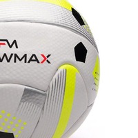 Flowmax PU et Dimple Surface Panneaux collés thermoscellés Vessie enroulée de football 12 panneaux Ballon de football de compétition professionnelle