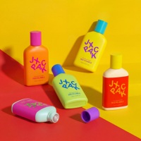 Flacon de shampoing biodégradable en PET pour soins de la peau, avec bouchon à vis unique en céramique, pour cosmétiques et toner