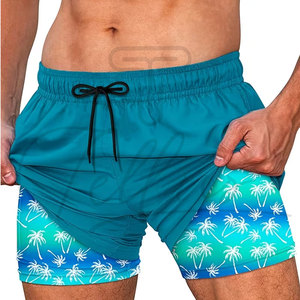 Pantalones Cortos Deportivos para Hombre, Diseño Moderno, Secado Rápido, Impresión Digital, Ecológicos, Impermeables, Elásticos, Venta al Por Mayor 2026 - Product Image 1