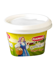 DYF230 8 oz 230 ml Round PP Cheese <b>Container</b> IML Injection Molded Dairy Packaging Cup <b>Foil</b> Seal Ready - Product Image 1