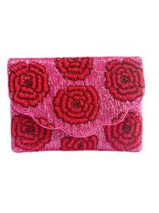 Bolso con cuentas multicolor con asa, bolso de mano, bolso de mano informal, artesanía india, hecho a mano, bolso Baguette, - Product Image 6