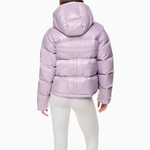 Women <b>Puffer</b> <b>Jacket</b> Knitted Breathable Streetwear New Fashion Windproof Custom Color Casual Wear 2025 - Product Image 2