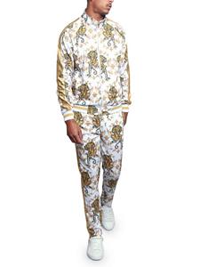 Veste zippée d'hiver mi-lourde, survêtement pour homme, tissu doux écologique, pantalon élastique, entraînement décontracté, confortable, durable - Product Image 5