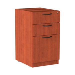 Organizador de oficina de madera serie Alera Valencia, 15,63 pulgadas. X 20.5 Pulgadas X 28.5 Pulgadas Caja Archivadora con Pedestal Completo de Caoba - Product Image 2
