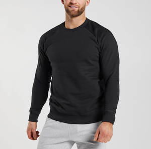 Sweat-shirt à col rond unisexe personnalisé Pull-over en coton mélangé de plusieurs couleurs Sweat-shirt décontracté pour hommes de haute qualité sans capuche OEM - Product Image 2