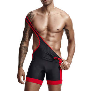 Combinaisons de lutte de haute qualité, matériau durable avec une finition lisse, parfaites pour la lutte masculine - Product Image 2