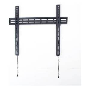 Support mural pour téléviseur et moniteur VESA 400 x 400 LCDFISSO40, capacité 30 kg, étagère d'affichage noire - Product Image 1