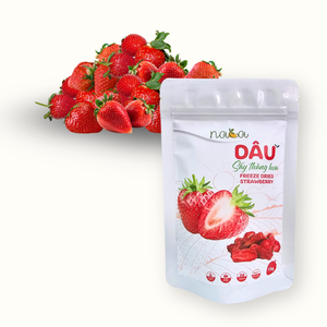 100% fresas liofilizadas naturales 18 g/bolsa invernadero cultivado sabor dulce fruta en rodajas en conserva AD proceso de secado a granel - Product Image 2