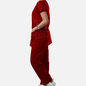 Nueva Llegada: Conjuntos de Uniformes Médicos Unisex Premium Cómodos, Tejidos con Spandex, de Alta Calidad, Personalizables, de Secado Rápido y Transpirables - Product Image 4