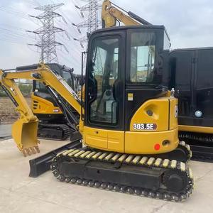 Miniexcavadora Japonesa Usada CAT303.5 de 1.8 Toneladas, Modelo 2020, Motor Perkins, Válvulas HYDAC, Bomba de Caja de Cambios, Motor - Product Image 1