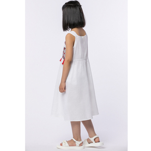 ชุดเด็กผู้หญิงคอกลมแขนกุดมีลายปัก - Product Image 2