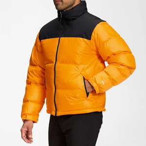 Stylish Hooded Winter Casual <b>Cheap</b> Price Quick Dry Plus Size Men <b>Puffer</b> <b>Jacket</b> Solid Color - Product Image 3