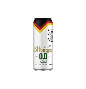 Bière sans alcool Bitburger 0.0, directement de l'usine, 20x0.5L, de Bitburger Braugruppe GmbH Allemagne, 138 Kj par 100ml, 0g de matières grasses, pour la consommation alimentaire. - Product Image 1