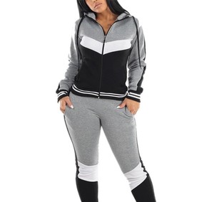 Conjuntos Deportivos de Invierno para Mujer de Primera Calidad, Ropa Deportiva Urbana al por Mayor, Logotipo Personalizado Impreso, Conjunto para Correr al Aire Libre, Grueso - Product Image 5