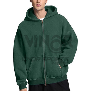 เสื้อสเวตเตอร์มีฮู้ดติดซิปแขนยาวมีฮู้ดผ้าคอตตอนแฟชั่นแบบปักลายตามสั่ง100% ฤดูร้อน - Product Image 1