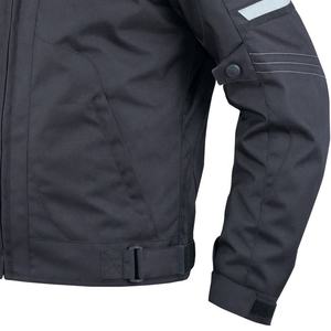 Blouson moto court et compact en textile, fabricant OEM, vêtements de moto personnalisés pour commandes en gros - Product Image 5