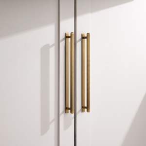 Manija de la barra del gabinete de los muebles de latón macizo para el hogar, cocina, muebles de oficina, hardware, puerta, cajón, armario, manija del Gabinete 2023 - Product Image 2