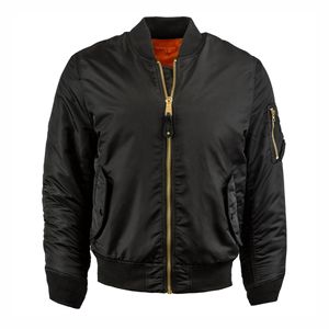High Quality Men's Casual Stand Canvas Bomber <b>Jacket</b> Zipper Front Custom Digital Printing Breathable Thick Winter OEM Service - Product Image 6