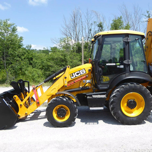 2022 J-C-BS 3CX 4WD Diésel Retroexcavadora Totalmente Hidráulica Cargadora de Ruedas Componentes Principales Motor Cojinete Bomba Caja de Cambios Alta Calidad - Product Image 1