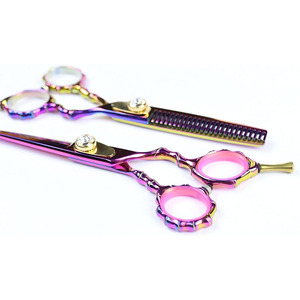 ชุดกรรไกรตัดผมด้ามจับมังกรสำหรับร้านตัดผมชุดกรรไกรสำหรับร้านเสริมสวยที่เคลือบสีออกแบบได้ตามต้องการ - Product Image 2