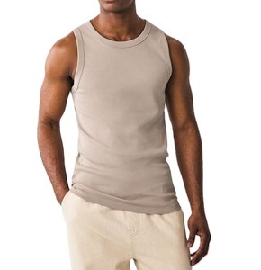<b>Best</b> Selling Wholesale Custom logo Comfortable Men Tank Top Sleeveless Fitness Wear Out Door Wear Tank Top for Men Casual - Product Image 1