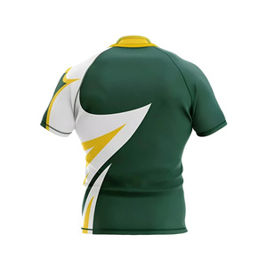 Vente en gros de maillots de <span class=keywords><strong>rugby</strong></span> personnalisés pour hommes, manches courtes, chemises anciennes classiques, <span class=keywords><strong>style</strong></span> uniforme avec technique de sublimation, ensemble à bas prix - Product Image 3