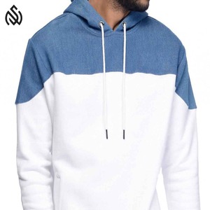 Couleur contrastée meilleure vente Top qualité hommes sweats à capuche quantité minimale de commande bas séchage rapide et respirant homme hiver 100% coton sweats à capuche basiques - Product Image 2